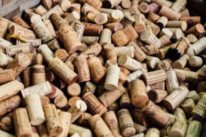 recycled wine corks
